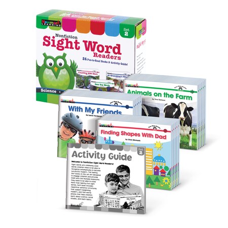 Newmark Learning Early Readers Boxed Set, Nonfiction Sight Word Readers Set 2 NL4665